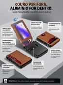 Carteira Minimalista com NFC em Alumínio - LANÇAMENTO🔥