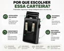 Carteira Minimalista com NFC em Alumínio - LANÇAMENTO🔥